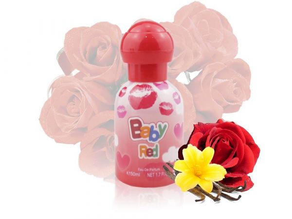 Children's perfume BABY RED ROSE VANILLA, Edt, 50 ml